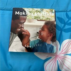 Lovevery Making Muffins Book for Kids - Blue
